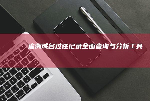 追溯域名过往记录：全面查询与分析工具